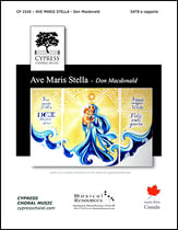 Ave Maris Stella SATB choral sheet music cover